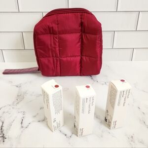 Rare Beauty Puffy Essentials Pouch & Liquid Blush Bundle